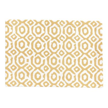Golden Geo Napkin Set of 4 Park Designs - The Fox Decor